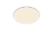 Lampy - Philips Superslim CL550 Ceiling lamp Ø250 mm LED 15W 2700K SceneSwitch IP44, White - 929002667401