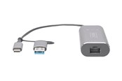 Adapter Sieciowy  (karta sieciowa, serwer druku, itp.) - DIGITUS USB Type-C to 2.5G LAN Adapter - DN-3028