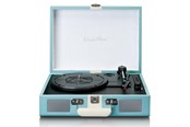 Gramofon - Lenco Suitcase turntable with BT and built-in speakers - Gramofon Niebieski - TT-110BUWH