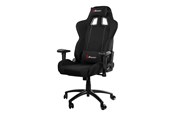 Fotel gamingowy - Arozzi Inizio - chair - metal nylon fabric - black Krzesło - Metalowy - Do 105 kg - INIZIO-FB-BLACK