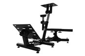 Fotel gamingowy - Arozzi Velocità - gaming chair wheel/pedals stand - metal - black Kółka do krzesła gamingowego / stojaki na pedały - Metalowy - VELOCITA-BLACK