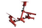 Fotel gamingowy - Arozzi Velocità - gaming chair wheel/pedals stand - metal - red Kółka do krzesła gamingowego / stojaki na pedały - Metalowy - VELOCITA-RED