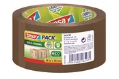 Tasmy i Kleje - tesa pack eco & Strong Packaging Tape ecoLogo 66m x 50mm Brown - 58154-00000-00