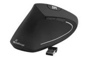 Myszka - MediaRange - vertical mouse - 2.4 GHz - black - Vertical mouse - Optyczny - 6 - Czarny - MROS233