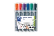 Przybory do pisania i rysowania - Staedtler Flipchart marker Lumocolor 6pcs.box - 356 B WP6