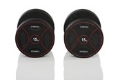 Sport i fitness - Gymstick Pro PU Dumbbells 2 x 15kg - 61030-15