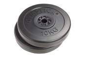 Sport i fitness - Gymstick 2 x 10kg Vinyl Plates - 61109