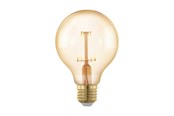 Zarówka LED - EGLO Żarówka światła LED G80 Globe 4.5W/822 400 lumen amber 3-step E27 - 113045