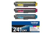 Tusz, toner i material eksploatacyjny - Brother TN241CMY / TN241 CMY 3-Pack Yellow Cyan Magenta Toner - TN241CMY