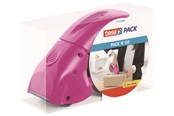 Tasmy i Kleje - tesa Hand dispenser Pack-n-go for packaging tape Pink - 51113-00000-00