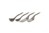 Przybory kuchenne - Tefal Resource 4 Tools Kitchenware Set Grey - K210S414