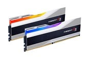 RAM - G.Skill Trident Z5 RGB DDR5-6400 - 32GB - CL32 - Dual Channel (2 pcs) - Intel XMP - Srebrny z RGB - F5-6400J3239G16GX2-TZ5RS