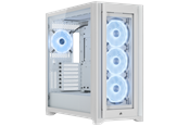 Obudowa komputerowa - Corsair iCUE 5000X RGB QL Edition - White - Obudowa komputerowa - Miditower - Biały - CC-9011233-WW
