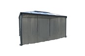 Narzedzia ogrodnicze - Canopia Mosquito net for Martinique 4300 & Milano 4300 rectangular garden gazebo Palram - 540-095