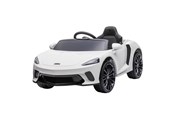 Elektryczne samochody - Nordic Play Electric car McLaren GT 12V4.5AH EVA tyres BT white Speed - 805-890