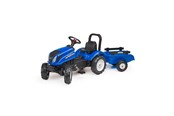 Rowerki i chodziki - Falk Tractor with trailer New Holland - 808-070