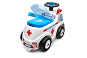 Rowerki i chodziki - Falk Ambulance ride-on with storage steering wheel and horn - 808-001