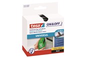 Tasmy i Kleje - tesa On & Off Universal 20mm x 250cm Black - 55225-00000-02