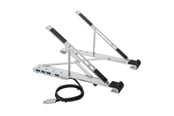 Akcesoria komputerowe - Targus Portable Stand with Integrated USB-A Hub - AWU100205GL
