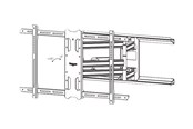 Uchwyty ścienne, uchwyty AV i meble AV - Neomounts Select - Max 60 kg - recommended for 86" - WL40S-850BL18