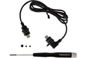Akcesoria do aparatu i obiektywu - Transcend Body Camera Accessory Kit - Cable for DrivePro Body 30/60/70 - TS-DBK3