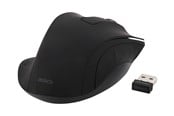 Myszka - Deltaco MS-710 - Mouse optical 3 buttons wireless USB Black - Myszy - Optyczny - 3 - Czarny - MS-710