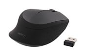 Myszka - Deltaco MS-460 - Mouse optical 3 buttons wireless USB Black - Myszy - Optyczny - 3 - Czarny - MS-460