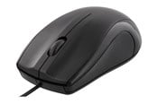 Myszka - Deltaco Wired Optical Mouse 3 buttons with scroll - Myszy - Optyczny - 3 - Czarny - MS-711
