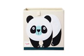 Pokój dzieciecy - 3 Sprouts Storage Box - Black & White Panda - IBXPND