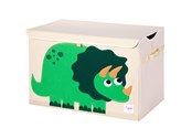 Pokój dzieciecy - 3 Sprouts Toy Chest - Green Dino - ITCDIN