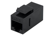 Akcesoria sieciowe - Deltaco MD-125 Cat6 Keystone coupler unshielded 2xRJ45 - MD-125