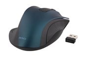Myszka - Deltaco MS-708 wireless optical mouse 1200 DPI blue - Myszy - Optyczny - 3 - Niebieski - MS-708