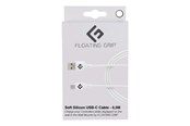 Kabel USB - Floating Grip 0.5M SILICONE USB-C CABLE (WHITE) - FG-USB-05-464W