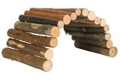 Gryzonie - Trixie Flexible Bark Wood Bridge Small Animals 28x17cm - TX62152