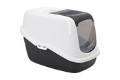 Koty - Savic Nestor Cat Toilet Home Black White 56x39cm - K0227S