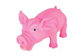 Psy - Trixie Pig animal sound latex/polyester fleece 17 cm - Assorted - TX35490