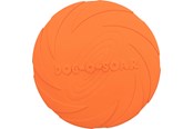 Psy - Trixie Dog Disc Frisbee Natural Rubber Orange 22cm - TX33502