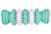 Psy - Trixie Denta Fun Bone Zabawka do Żucia z Naturalnej Gumy o Smaku Mięty Duża 15cm - TX32944