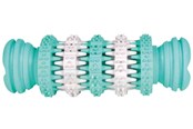 Psy - Trixie Denta Fun Bone Zabawka do Żucia z Naturalnej Gumy o Smaku Mięty Średnia 11cm - TX32943