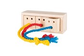 Gryzonie - Trixie Snack cube wood 16 × 6 × 7 cm - TX62815