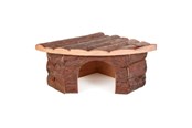 Gryzonie - Trixie Jesper corner house large hamsters bark wood 32 × 13 × 21/21 cm - TX62042