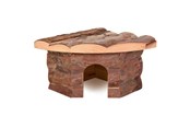 Gryzonie - Trixie Jesper corner house hamsters bark wood 21 × 10 × 15 cm - TX62041
