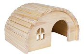 Gryzonie - Trixie House nail-free large hamsters wood 29 × 17 × 20 cm - TX61272