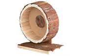 Gryzonie - Trixie Exercise wheel mice bark wood ø 22 cm - TX61035