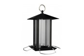 Klatki, domki i akcesoria dla ptaków - Trixie Food dispenser metal 1000 ml/20 cm black - TX55621