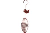Klatki, domki i akcesoria dla ptaków - Trixie Spiral/bird fat ball feeder 2 fat balls metal ø 7 × 35 cm - Assorted - TX55617