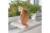 Koty - Trixie Przytulna Pluszowa Podkładka na Parapet dla Kotów 51x36cm - TX4328