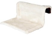 Koty - Trixie Radiator bed longhair plush/suede-look 45 × 26 × 31 cm cream/brown - TX43141