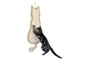 Koty - Trixie Scratching board cat sisal rug/plush catnip 35 × 69 cm beige - TX43112