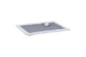 Koty - Trixie Scratching mat sisal rug/plush 55 × 35 cm grey/light grey - TX43110